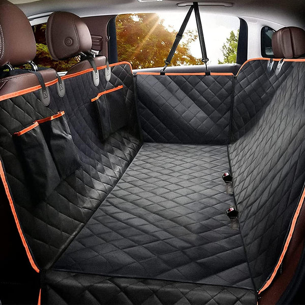 Giomoc Dog Car Seat Cover for Back Seat, Waterproof Seat Protector Scratchproof Pet