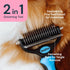 MalsiPree Cat Grooming Brush for Shedding- 2 in 1 Deshedding Tool and Undercoat Rake for Long and Short Haired Cats and Small Dogs with Double Coat - Dematting Comb for Matted Pet Hair Supplies (Blue)