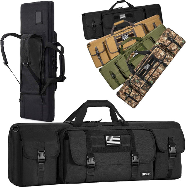 28" 32" 36" 42" 46" 48" 51" 55" Soft Double Rifle Bag,