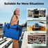 GREEN PARTY Stadium Seat for Bleachers Portable Outdoor Floor Folding Stadium Chair with Armrest, Back Support, Cup