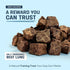 8 oz, 100% Big Lu High-Protein Training Dog Treats, Natural Single-Ingredient Beef Lung Bites, Rich in Glucosamine