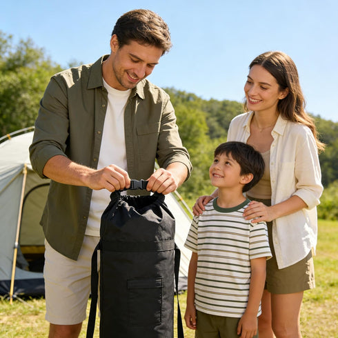MtuxuYR (48" 10") Bag,600D 2 Travel(1 Pack) XL X Camping Storage Oxford Fabric Gear Bag with Adjustable Shoulder Straps