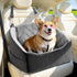 KANGREST 30 Lbs, 2 Dog Car Seat for Small Dogs Up to Pet Travel Safety Bed for Puppy Cat, Fits in Front/Back Seat, Anti
