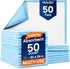 Healqu Puppy Pads - 50-Count, 24x24 - Advanced Leakproof Technology for Housebreaking