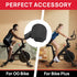 Pedals for Regular Shoes Compatible with Peloton Bike & Bike Plus, Extra Large Fit Replacement Pedals Adapter