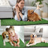 4 18'' 23'' Roowest Pcs Dog Grass Pee Pads for Dogs x Artificial Washable Fake Heavy Absorbency Grass Pad for Puppy Non