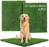 TOOKOO 2 Pack Fake Grass Pee Pad for Dogs Potty Traning - 31.5"x39.4"