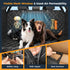400lbs,New Hammock,Suitable Dog Car Seat Cover for Back Seat, Hard Bottom Back Seat Extender for Dogs - Supports