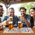 gzaymng (2-8 21+) Drinking Board Games for Adults, Leather Mat Drinking Board Game, Hilarious Party Games