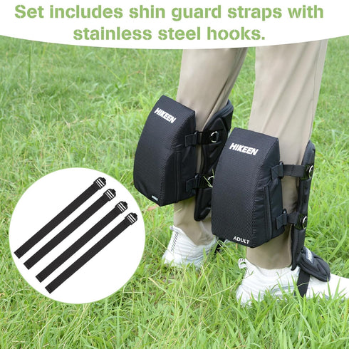 Hikeen Knee Savers for Catchers, Catcher Knee Pads for Baseball Softball with Removable Sponge Block