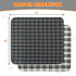 2 Pack 36"x 41" KOOLTAIL Reusable Puppy Pads, Washable Pee Pads for Dogs-Waterproof Non-Slip Plaid Puppy Training Pads
