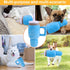 Mity rain Funny Tumbler with Handle Cup Dog Toys, Cute Interactive Squeaky Toys for Small and Large Dogs