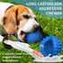 Apasiri Dog Balls for Aggressive Chewers - Squeaky Balls for Large Breeds, 2 Pack