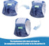 (Pack 3) Wegreeco Jeans Washable Dog Diaper Male of - Washable Male Dog Belly Wrap (Small)