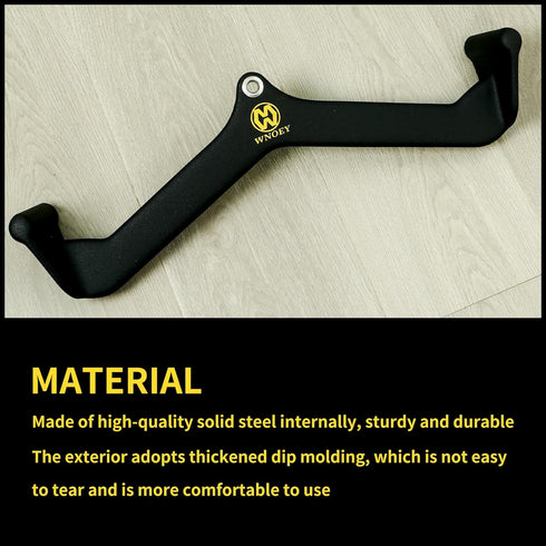 LAT Pulldown Attachment, Back Tricep Bar for Strength Training, Cable Machine Accessories for Home Gym