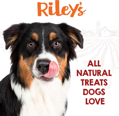 12 Inch 5 Riley's Beef Collagen Sticks for Dogs, Collagen Chews for Dogs, Bully Stick & Rawhide Alternative, Long