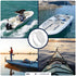 Five Oceans Marine Hatch - Boat Access Round Inspection Deck Plate with Detachable Cover, UV Resistant ABS