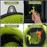 Crlincen Set 4 12in Axe Throwing Game for Adults and Kids: Bristle Axe Target Board Game with Throwing Stars, No Drill