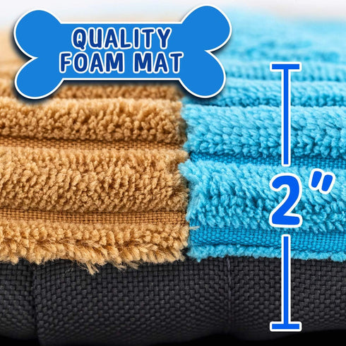 Puppy Play Mat, Teething Mat, Dog Chew Mat, 20 X 20 Puppy Essentials