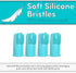 Professional Dog Finger Toothbrush by H&H Pets,Pack of 4