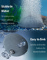 Pawfly 6 Inch Aquarium Air Stone Bubbler Oxygen Diffuser for Fish Tank, Outdoor Garden Pond, DWC System