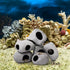 6 Pack Aquarium Decoration Rock Caves, Betta Fish Tank Hideaway, Stones House Decor for Cichlid Shrimp Territorial Fish