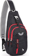 Kimlee Sling Bag - Crossbody Bags for Men, Travel Hiking Chest Daypack for Women, Lightweight Over Shoulder