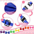 200 Pieces Adjustable Dog Bow Ties with Collar, 19 Colors, Pet Grooming Accessories for Medium Little Dogs