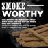 Premium Hickory Smoked Real Beef Dog Treats - 20 pack Bully Snap Stick, 100% Natural, Rawhide-Free, High Protein