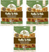 Fieldcrest Farms Nothin to Hide Flip Chips Dog Chews - All Natural Rawhide Alternative Treats, 3 Pack (Chicken)