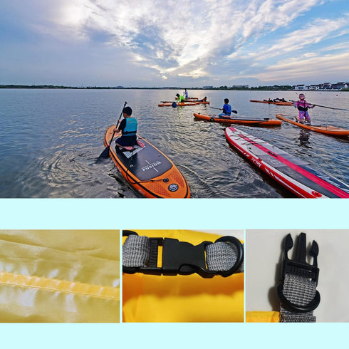 Waterproof Dry Bags - Ultralight 10L/20L/40L/70L Roll Top Sack for Kayaking, Beach, Rafting, Hiking
