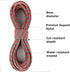 SEAMUS 8mm Prusik Accessory Cord 15M, UIAA Rock Climbing Rope, 14Kn High Tensile Strength
