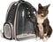 LaLuz2021 Cat Backpack Bubble Dog Carrier, Expandable Tent Double Bubble Capsule with Plush Mat & Leash Clip