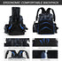 Night Cat Fishing Tackle Backpack, Fly Fishing Sling Bag with Rod Holder and Storage