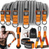 Resistance Bands - Heavy Exercise Bands with Handles for Working Out, Muscle Training, Strength, Home Gym Equipment