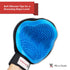 Warren London 2in1 Pet Grooming Glove for Dogs & Cats, Reversible Design Pet Brush with Smooth Side for Fur Removal