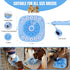 Dog Puzzle Toys Level 2 - Interactive Treat Puzzles for Smart Dogs, Squeaky Button Design for Large, Medium, Small Dogs