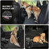 Pawaboo Dog Seat Belt Harness for Car, Dog Car Harness Seatbelt with Double Clips, Adjustable Breathable Pet Vest