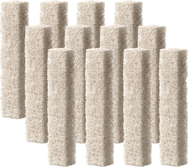 AQUANEAT 12-Pack Replacement Ammonia Reducer Pads for Aqueon QuietFlow 10 LED PRO Filter