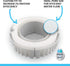 Fluval FX5 Filter Foam Block, 3-Pack