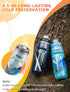 ROCKBROS Bike Water Bottle, 21oz Bicycle Water Bottle with 5hrs Insulation, Leakproof Design for Sports