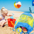 Afomida Backpack 2 Mesh Beach Bag Tote Sand Away beach Large Swim and Pool Toys Balls Storage Bags, Kids Sea Shell Bag