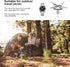 Portable Mini Camping Stove, Folding Outdoor Gas Stove for Hiking Cooking Picnic Cookware