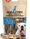 Amazing Dog Treats - Mega Thick Beef Lung Jerky Rewards | 100% Natural, High-Protein, Low-Fat, Grain-Free (10 Pc/Pk)