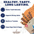 6" (5 Pcs/Pack) Amazing Dog Treats Braided Bully Stick Bully Stick for Dogs - Made from Premium Grass Fed Beef