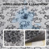 Luciphia Waterproof Pet Blankets, Liquid Pee Proof Washable Soft Fluffy Large Dog Blanket, Grey Small (40" x 28")