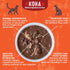 KOHA Poké Bowl Tuna & Chicken Entree in Gravy for Cats, 12-Pack of 3oz Pouches