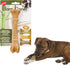 SPOT Bam-Bones Bone, 7.25in, Chicken Flavor - Durable Bamboo Fiber Dog Chew for Light to Moderate Chewers under 40lbs