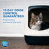 Fresh Step Clumping Cat Litter - Unscented, Long Lasting Odor Control with Activated Charcoal, 18.5 lb