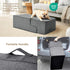 EHEYCIGA 4-Step Dog Stairs for Bed, 18”H, Non-Slip Indoor Ramp for Small Dogs and Cats, Grey